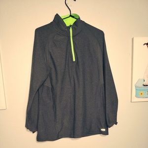 Champion Athletic Pullover front zip Sweatshirt